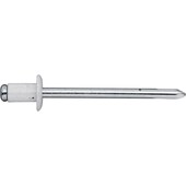 Blindniete Alu / St. FK weiss 3,2 x 8,0